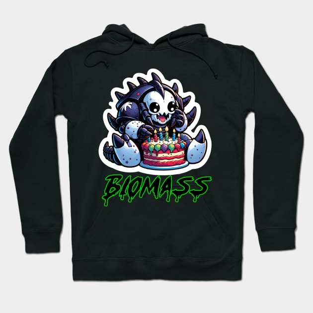 Tyranid Biomass Birthday Cake Hoodie by OddHouse